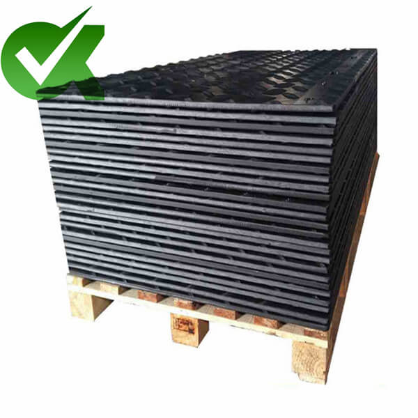 Factory plastic swamp temporary ground protection mats for heavy equipment