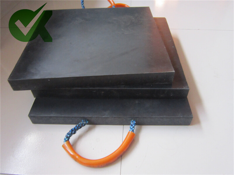 Factory plastic crane foot outrigger pads